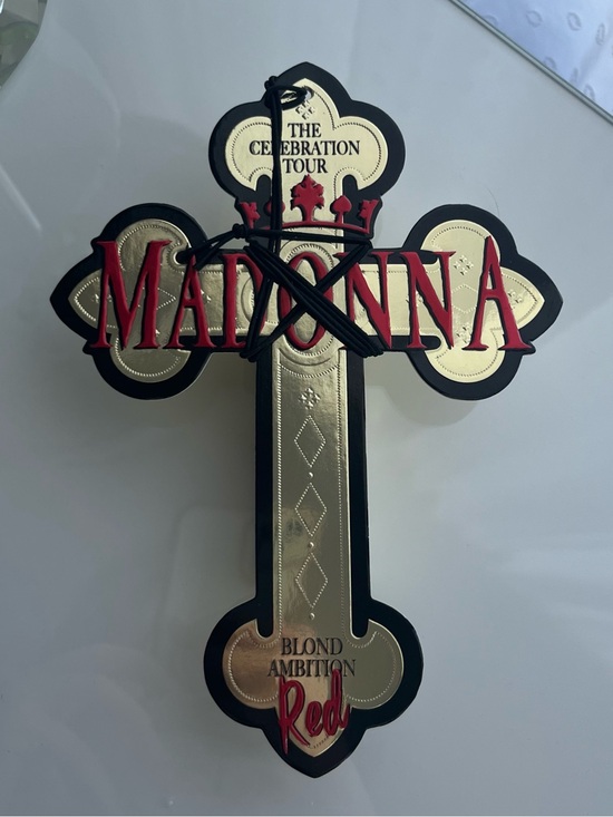 Madonna Other - Madonna The Celebration Tour Blond Ambition Crucifix - Matte Red Lipstick